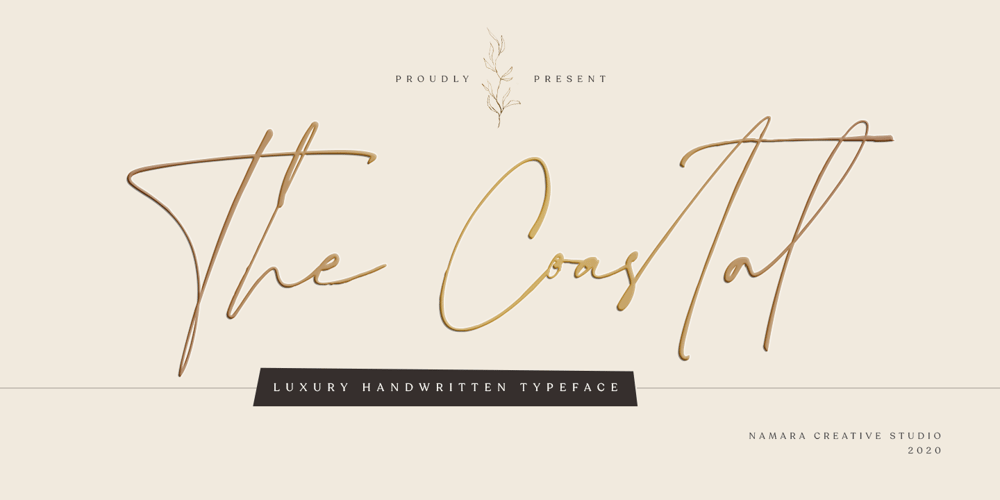 The Coastal font