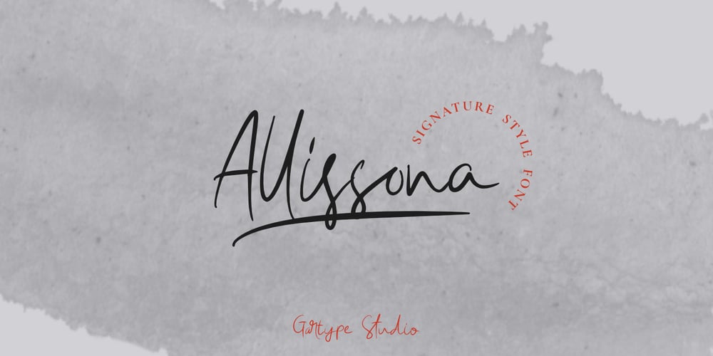 Allissona GT font