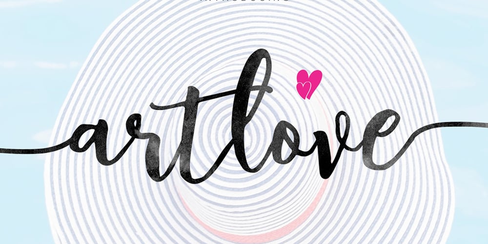 Artlove font