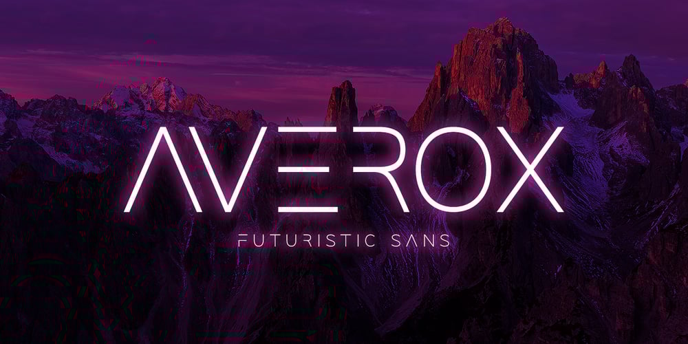 Averox font