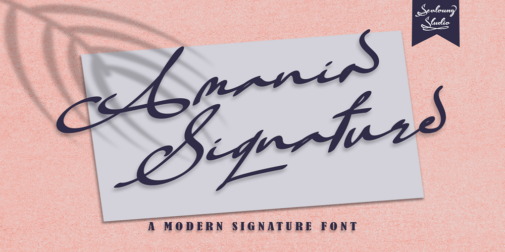 Amania font
