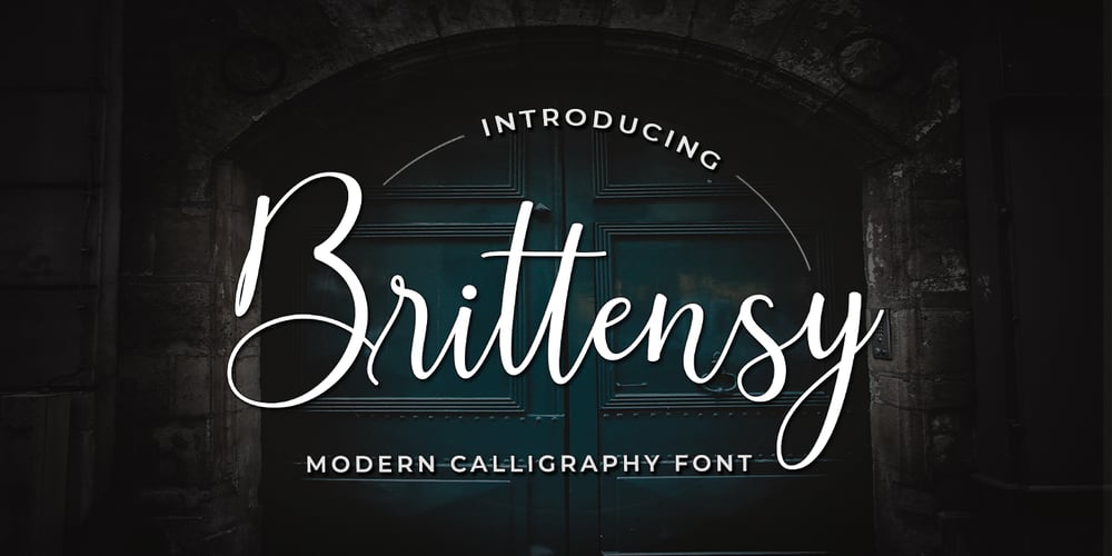 Brittensy font
