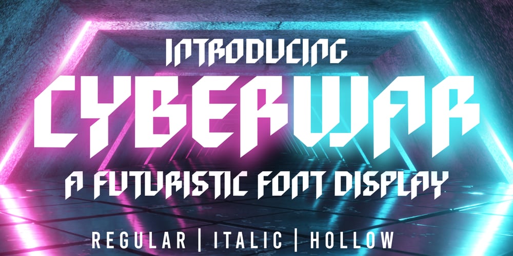 Cyberwar font