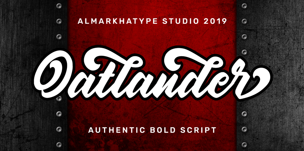 Oatlander font