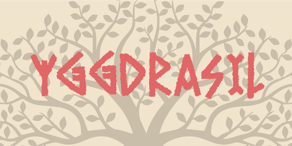 Yggdrasil font