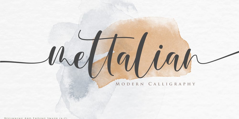Mettalian font