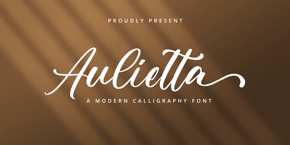 Aulietta font