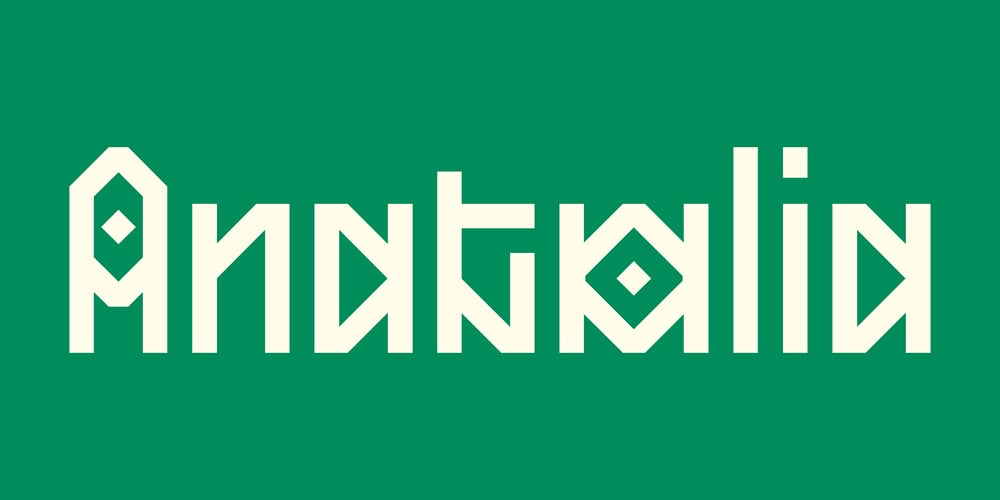 SK Anatolia font