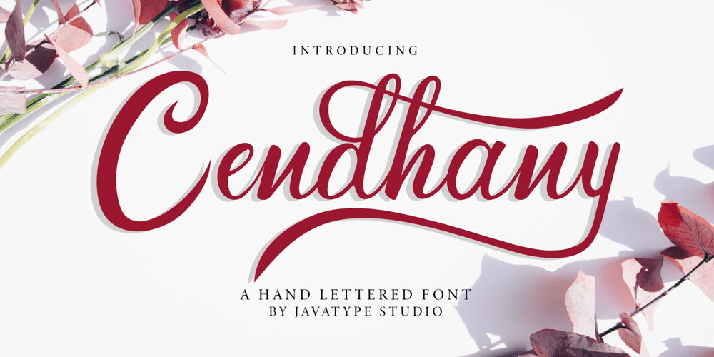 Cendhany font
