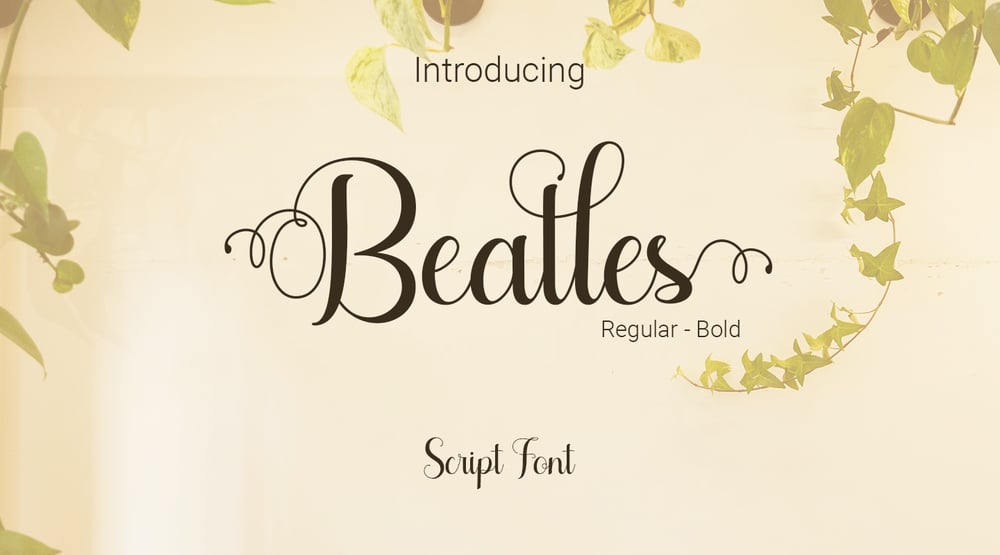 Beatles font