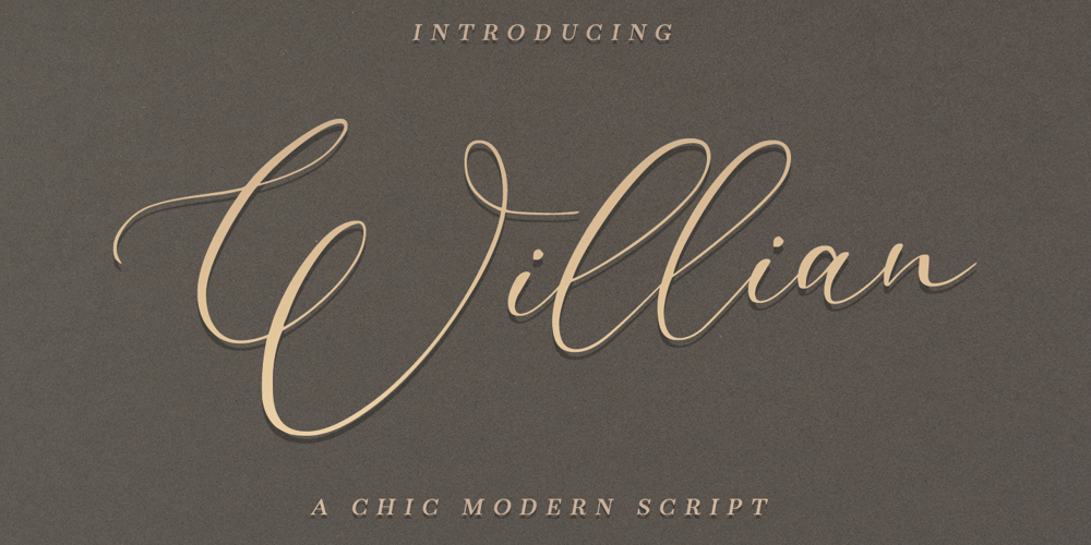Willian font