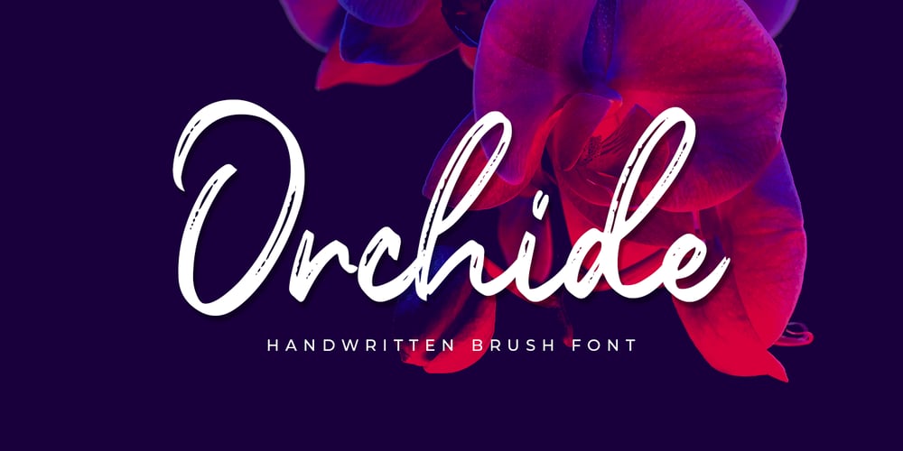 Orchide font