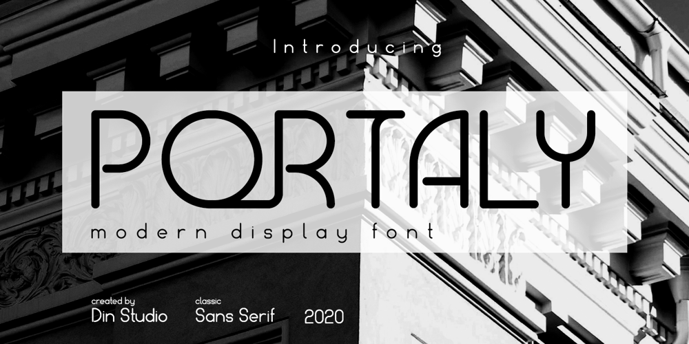 Portaly font