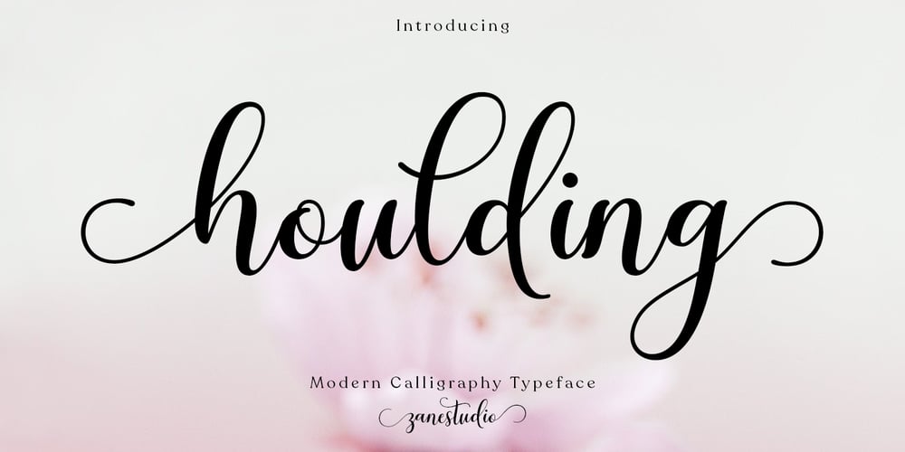 Houlding Script font