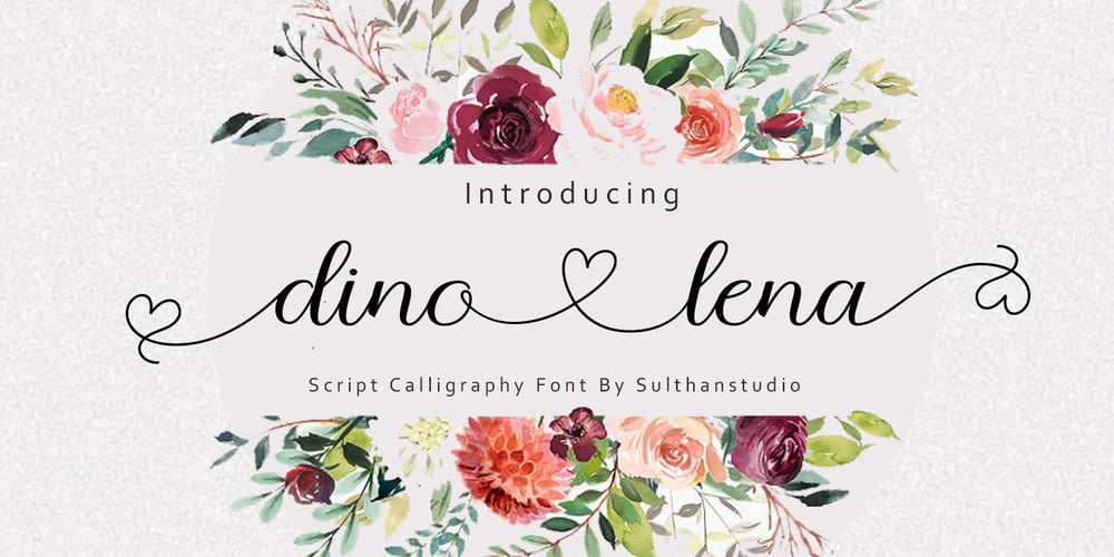 Dino lena font