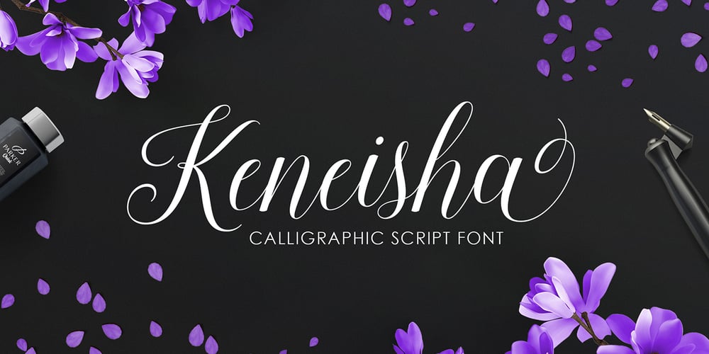 Keneisha font