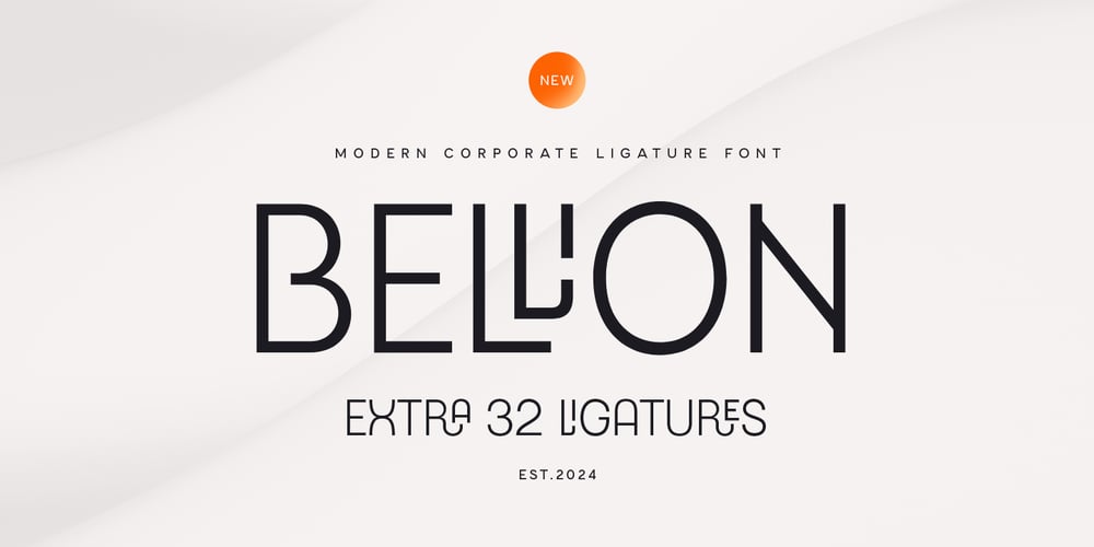 Bellion font
