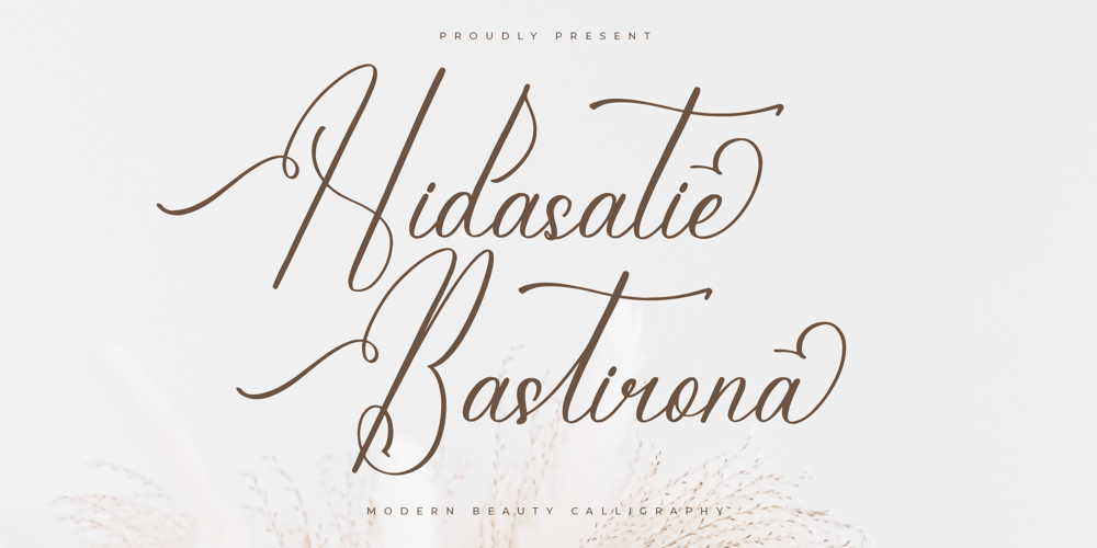 Hidasatie Bastirona font