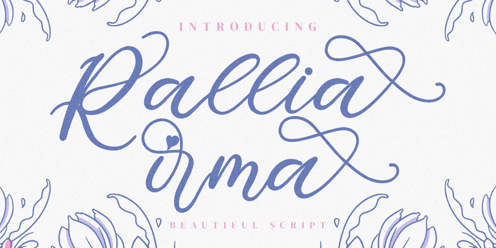 Rallia irma font