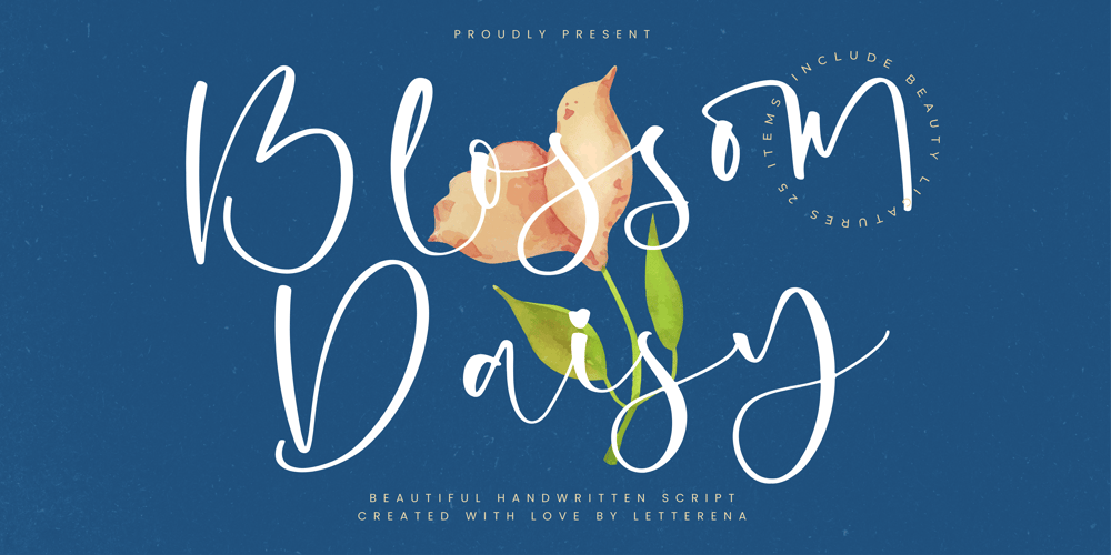 Blossom Daisy font