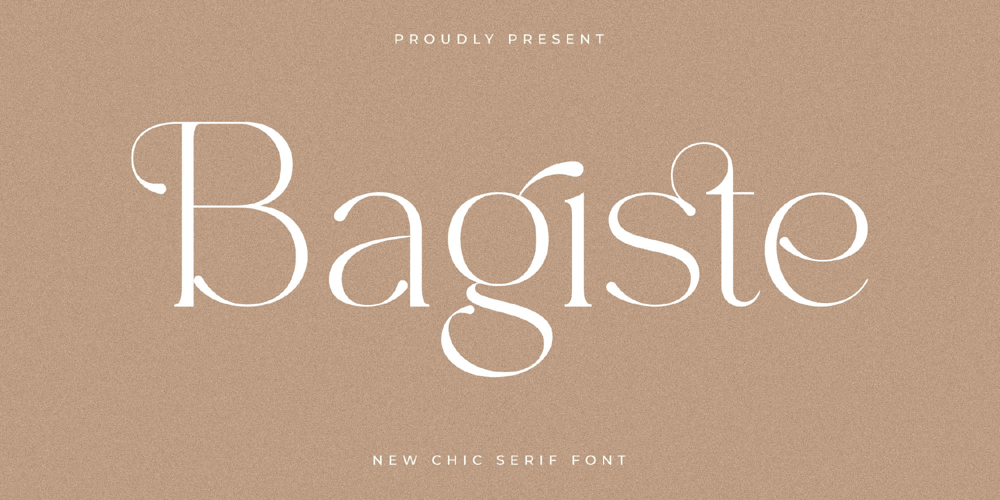 Bagiste font
