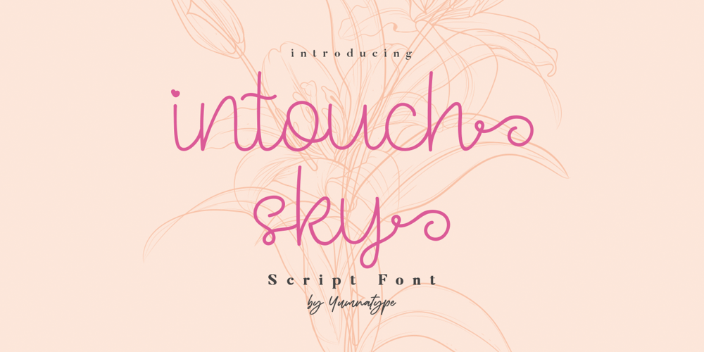 Intouch Sky font