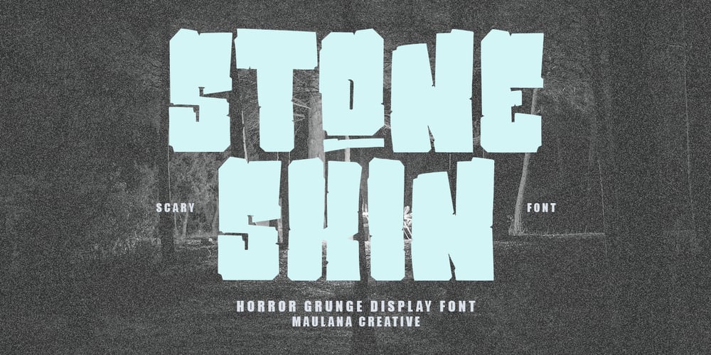 MC Stone Skin font