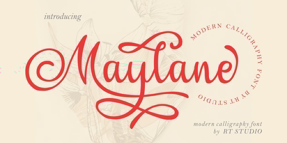 Maylane font