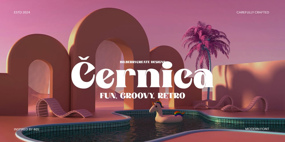 Cernica font