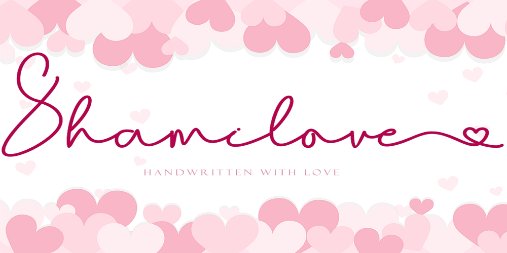Shamilove font