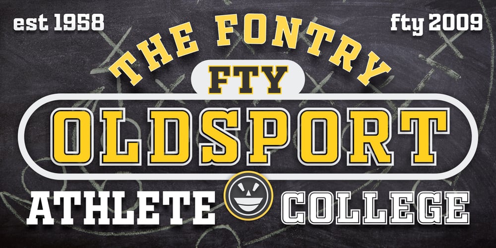 Fty OLD SPORT font
