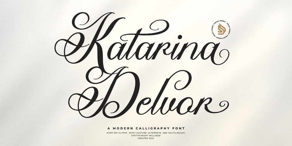 Katarina Delvor font