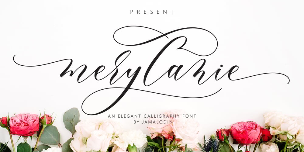 Merylanie Script font