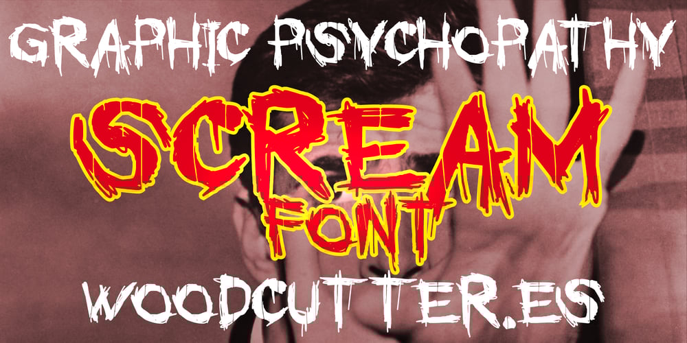 Graphic Psychopathy font