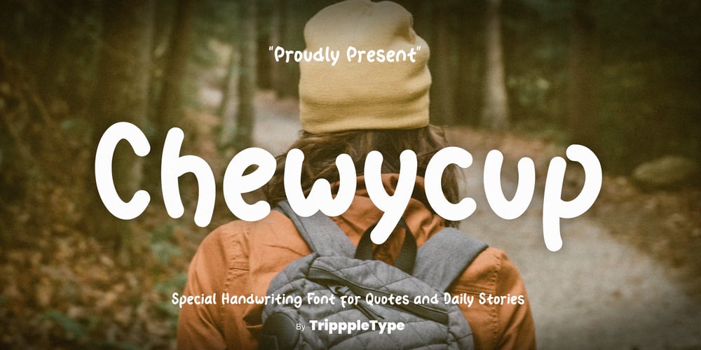 Chewycup Handwritten font