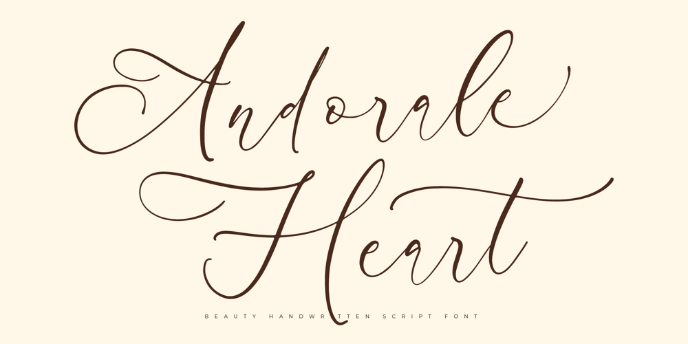 Andorale Heart font