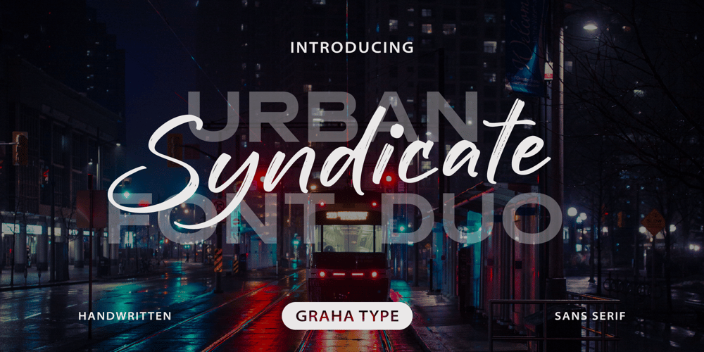 Urban Syndicate font
