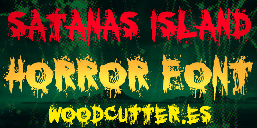 Satanas Island font