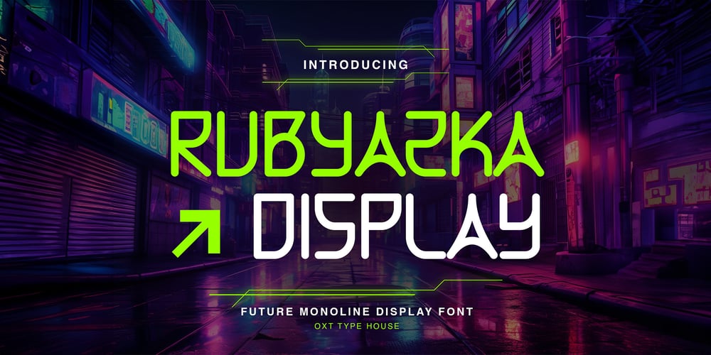 Rubyazka font