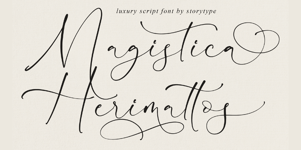 Magistica Herimattos font
