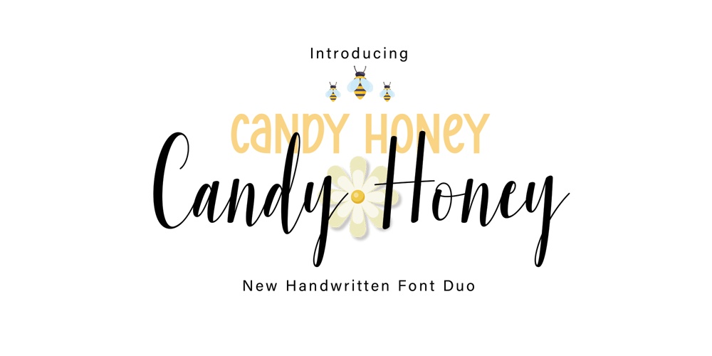 Candy Honey Duo font