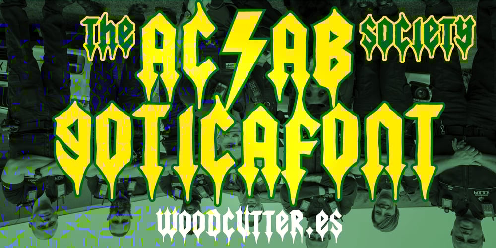 The Acab Society font