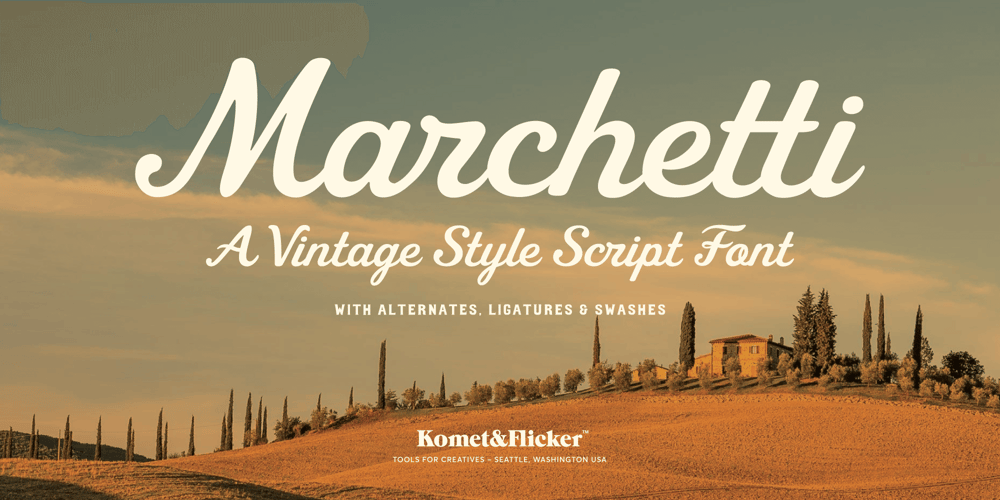 Marchetti font