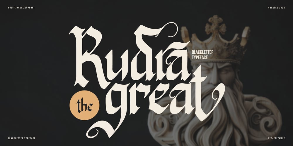 Rudra Great font
