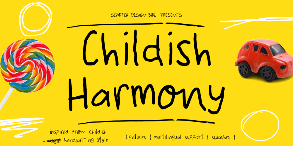 Childish Harmony font
