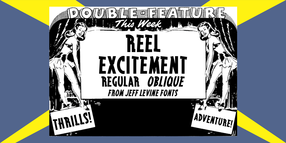 Reel Excitement JNL font