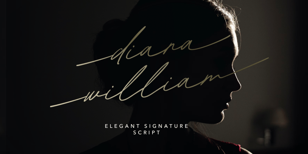 Diana William font