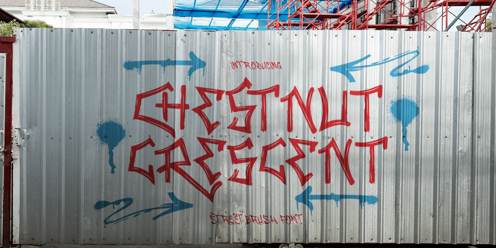 Chestnut Crescent font