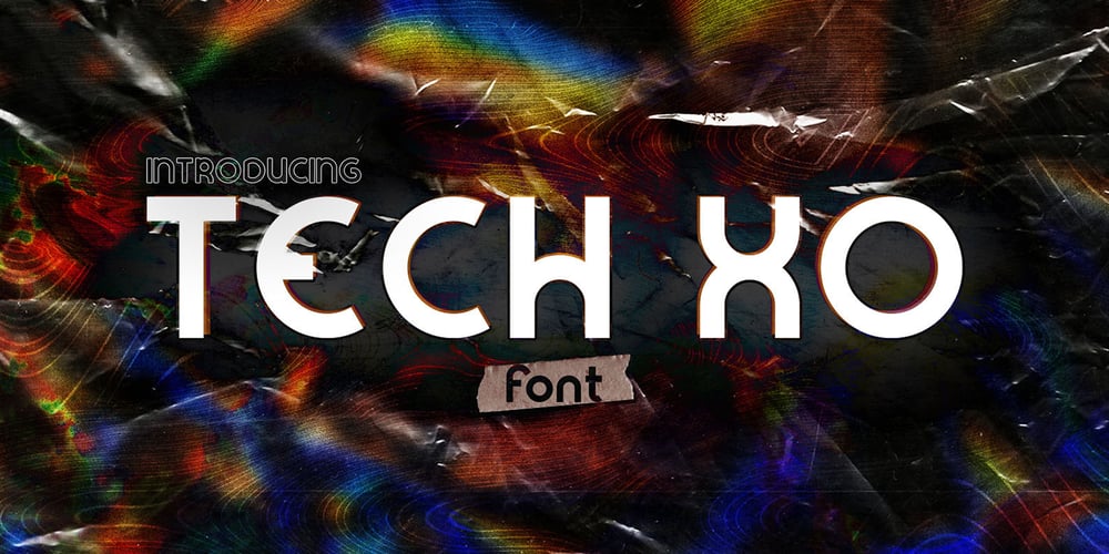 Tech XO font