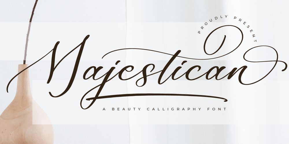 Majestican font